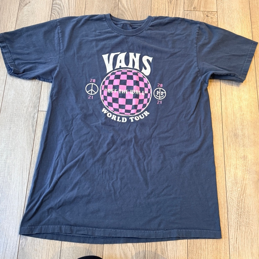Mens Vans World Tour Shirt Large